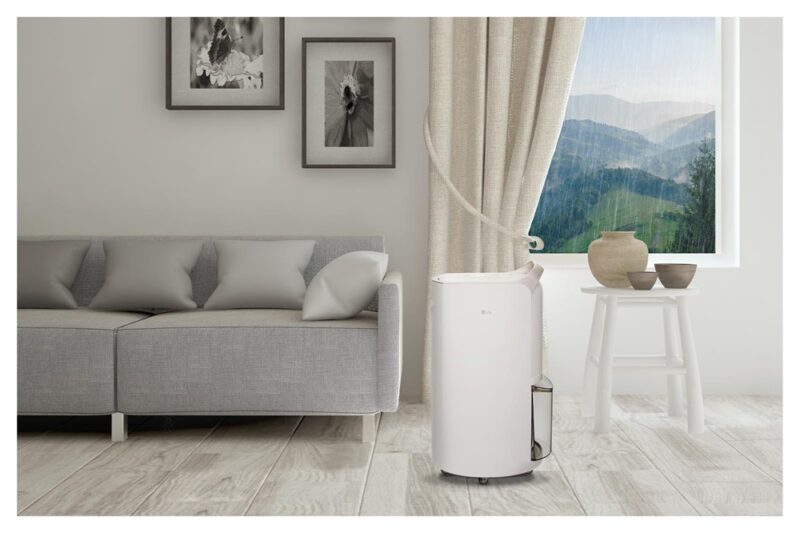 Beat the humidity this summer in the UAE thanks to the LG Smart Dehumidifier
